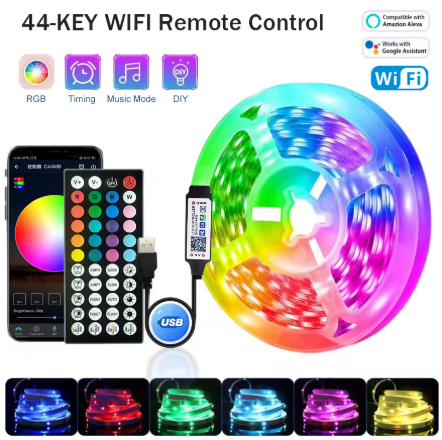 Tira LED multicolor sensor MUSIC + APP