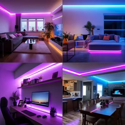 Tira LED multicolor sensor MUSIC + APP